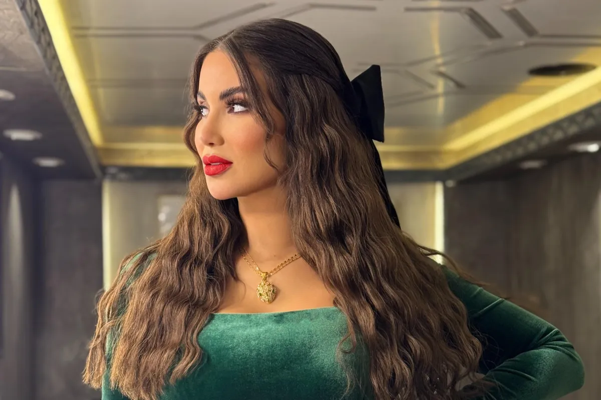 الفنانة هدى الأتربي- الصورة من المكتب الصحفي