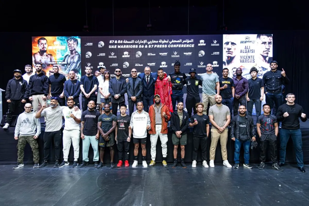 منافسات  محاربي الإمارات للفنون القتالية - الصورة من وام