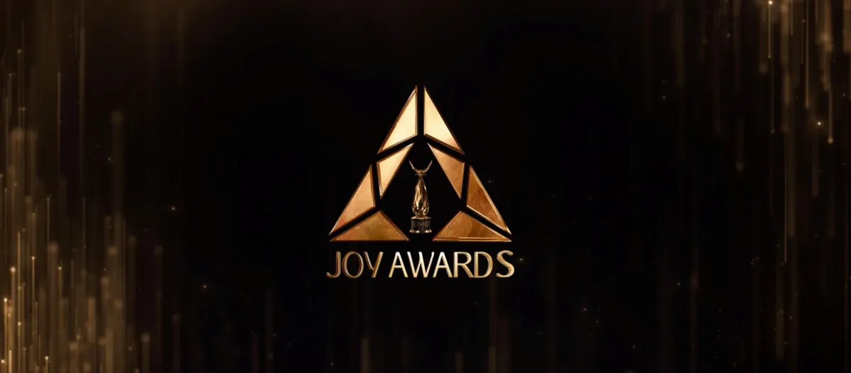 شعار جائزة Joy awards - الصورة من حساب الجائزة على منصة "X"