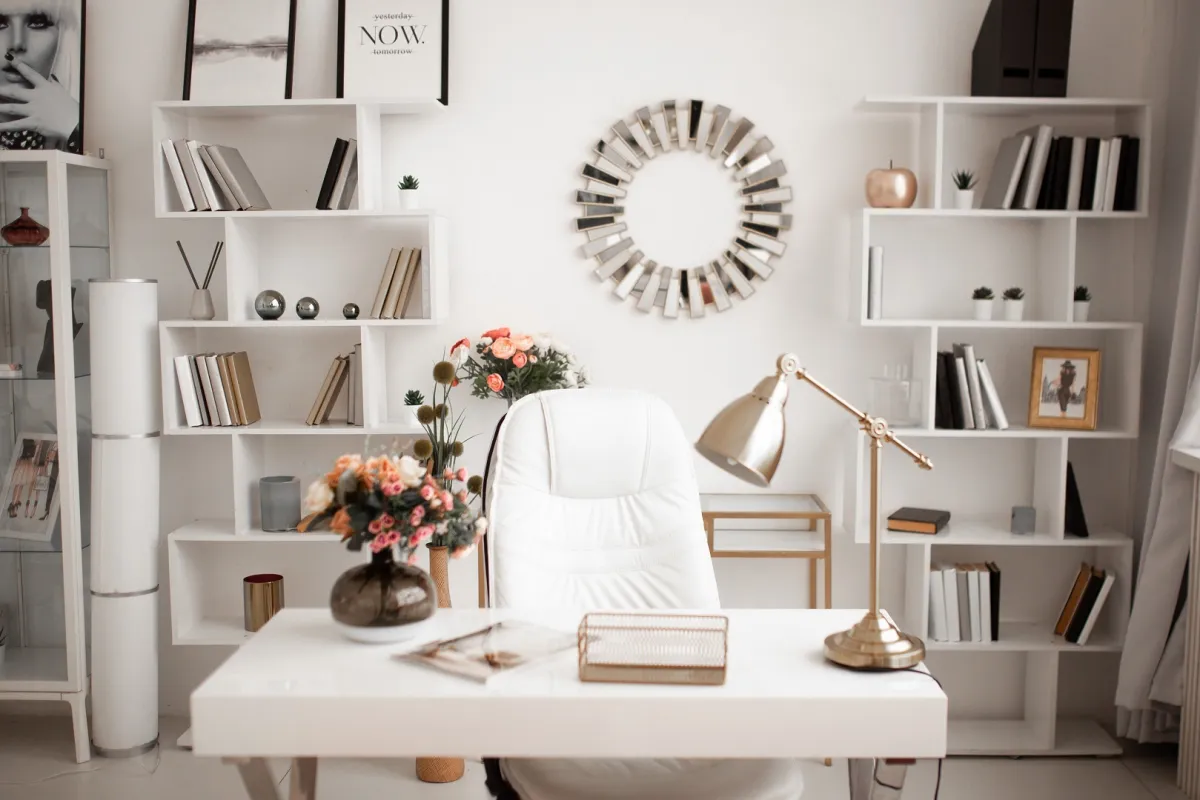 مكتب منزلي مميز