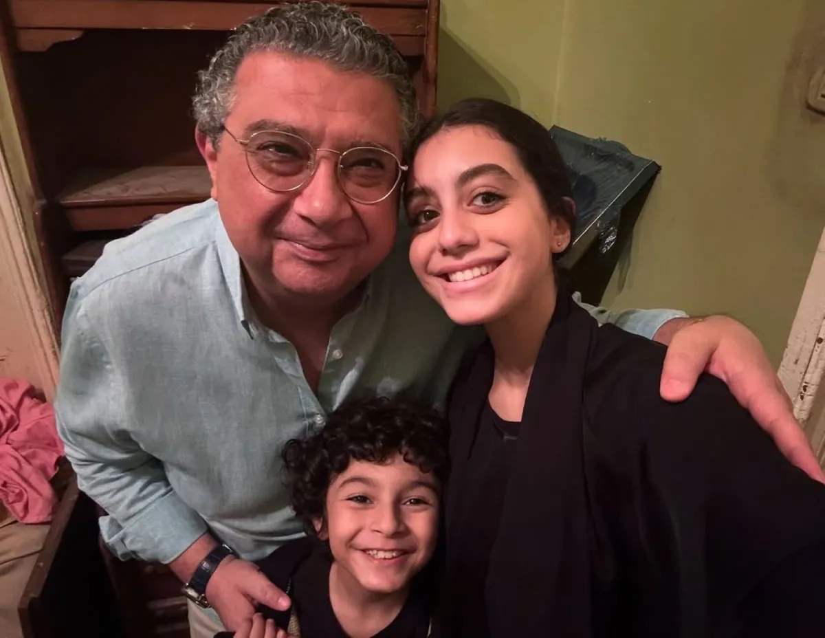 كواليس مسلسل موضوع عائلي3 الصورة من صفحة ياسمينا العبد على انستغرام