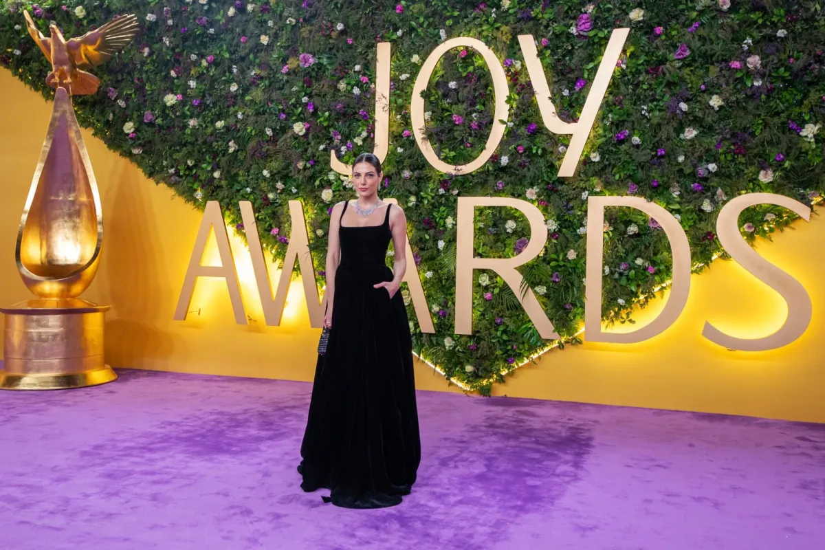 النجمة رزان جمال في حفل جوائز صناع الترفيه 2025  - مصدر الصورة: المركز الإعلامي لمجموعة MBC