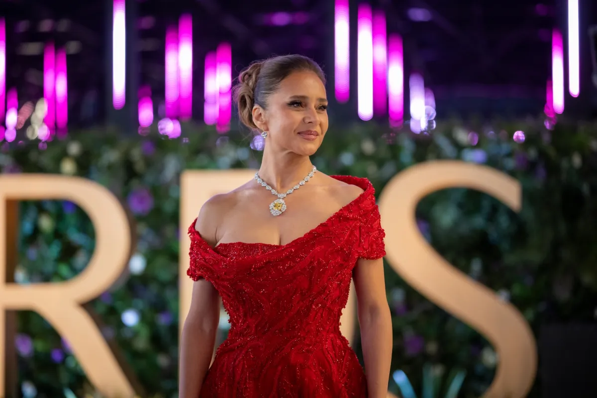 نيللي كريم في حفل توزيع جوائز Joy Awards 2025-الصورة من المركز الإعلامي لمجموعة MBC