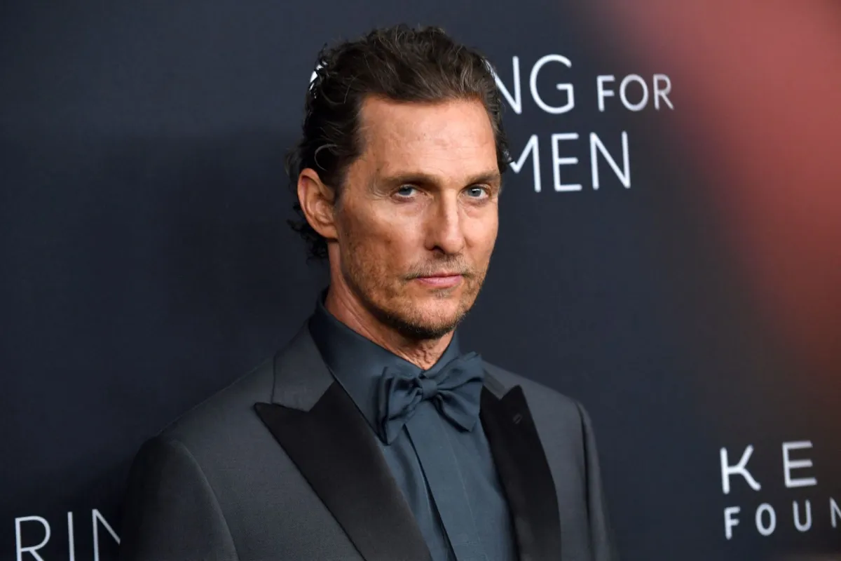 ماثيو ماكونهي Matthew McConaughey - مصدر الصورة:  (Photo by Andrea RENAULT / AFP)