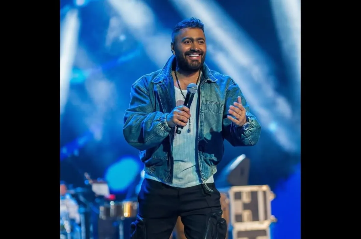 تامر حسني- الصورة من حسابه على إنستغرام