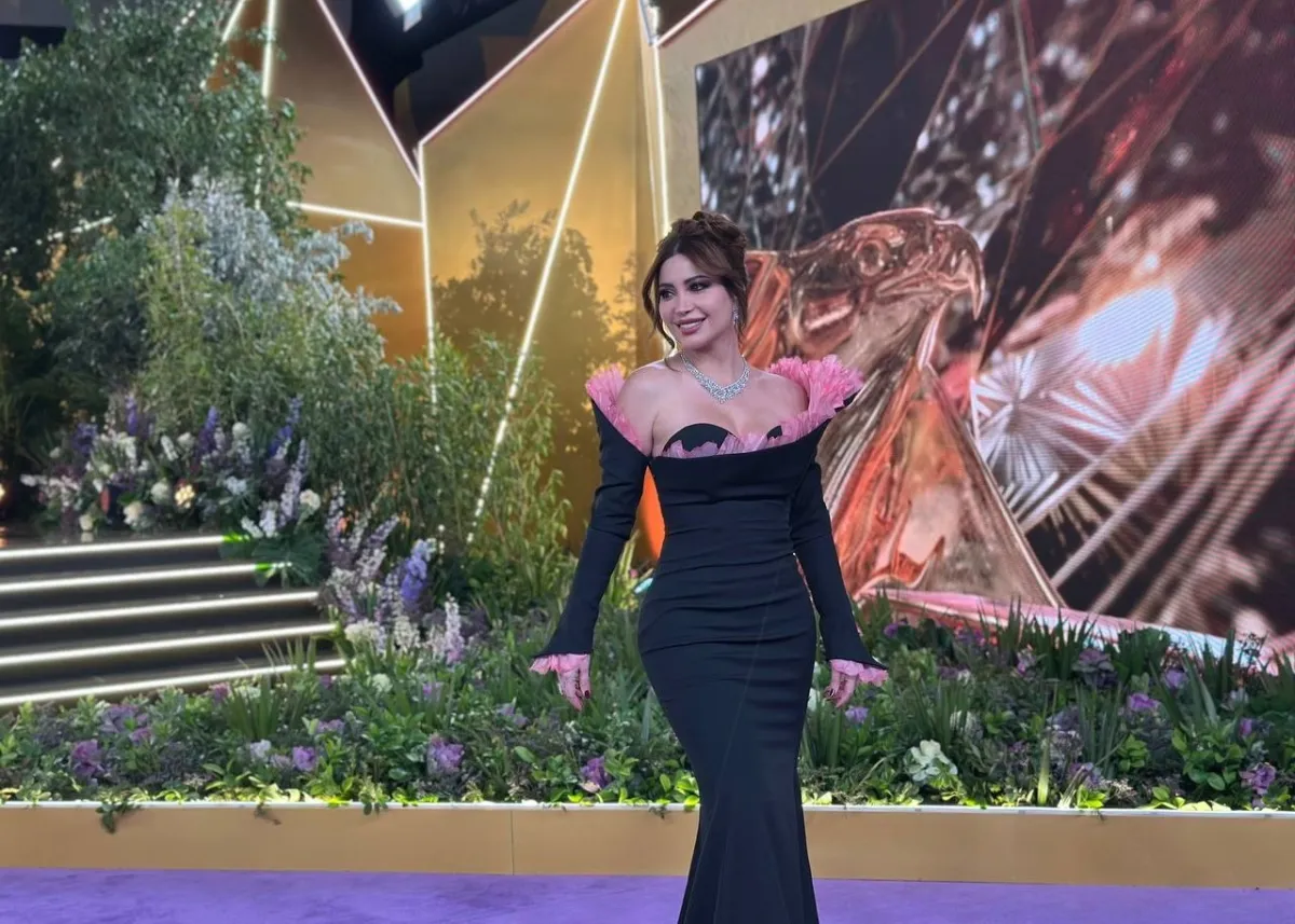 نسرين طافش من حفل توزيع جوائز صناع الترفيه - صورة خاصة لسيدتي