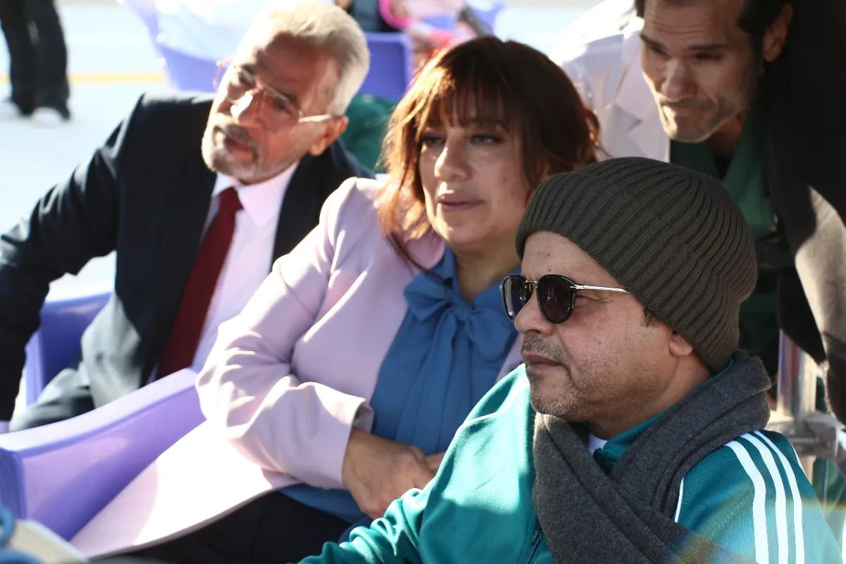 محمد هنيدي وسما إبراهيم وصبري فواز- الصورة من الشركة المنتجة