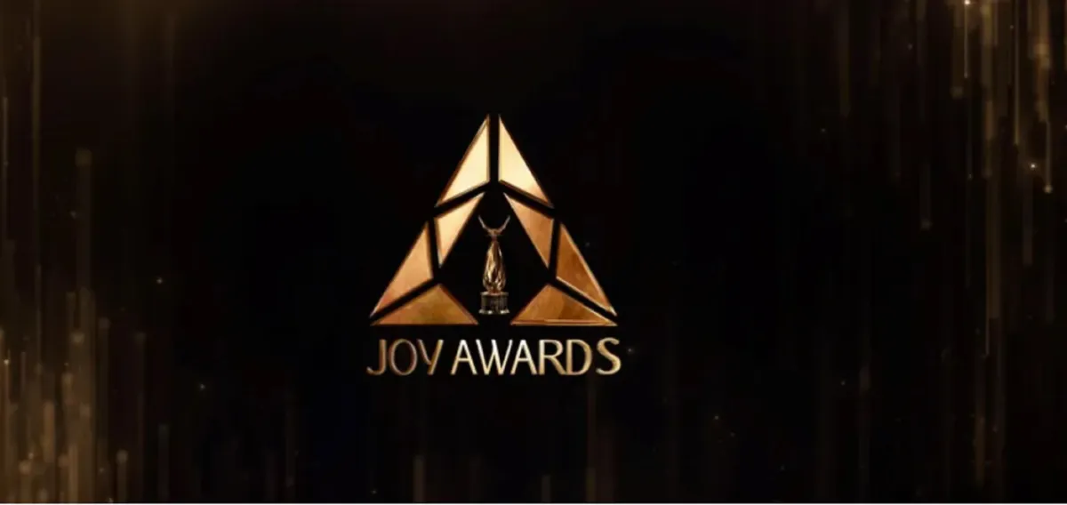 شعار joy awards- الصورة من المركز الإعلامي للمهرجان