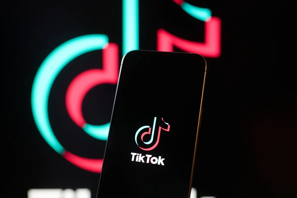 The TikTok app logo, Warsaw, Poland on 18 November, 2024 (Photo by Jaap Arriens/NurPhoto via Getty Images)