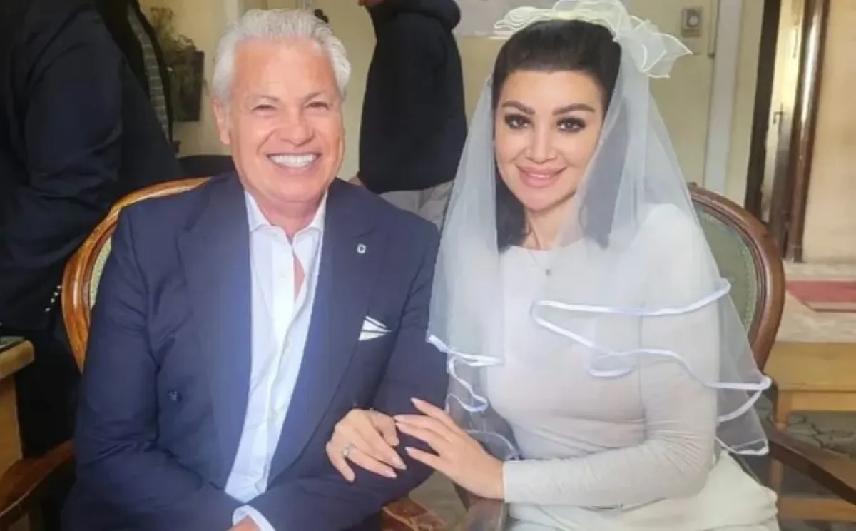 أروى جودة برفقة زوجها- الصورة من حسابها الخاص بإنستغرام