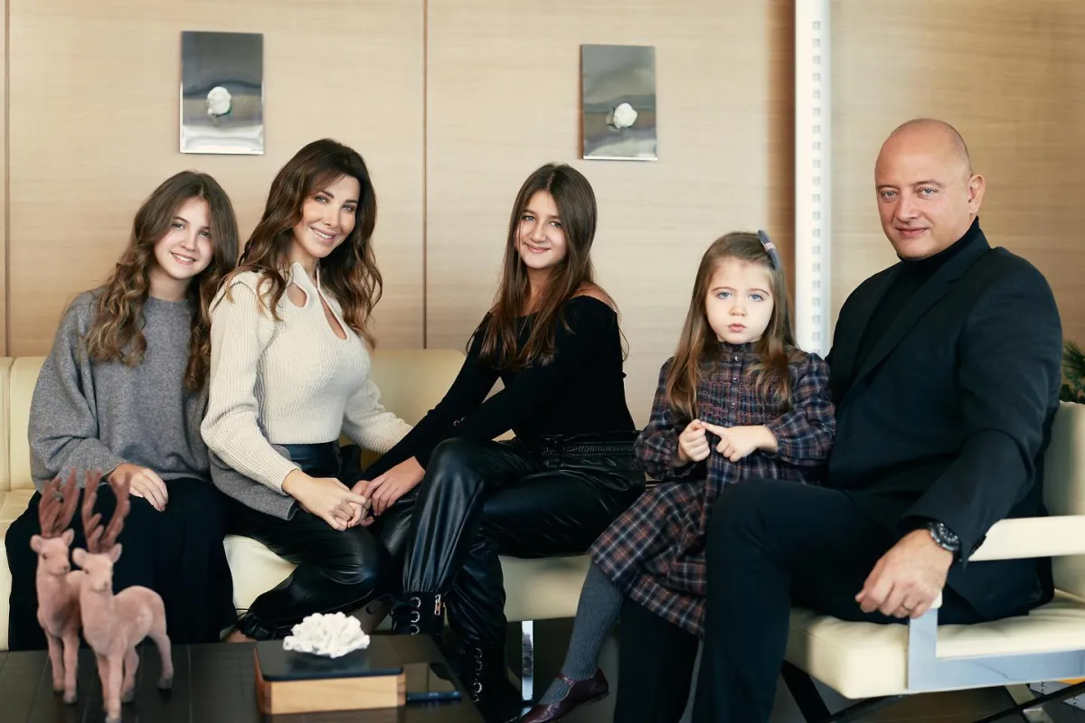 عائلة نانسي عجرم - الصورة من حساب نانسي عجرم على موقع X