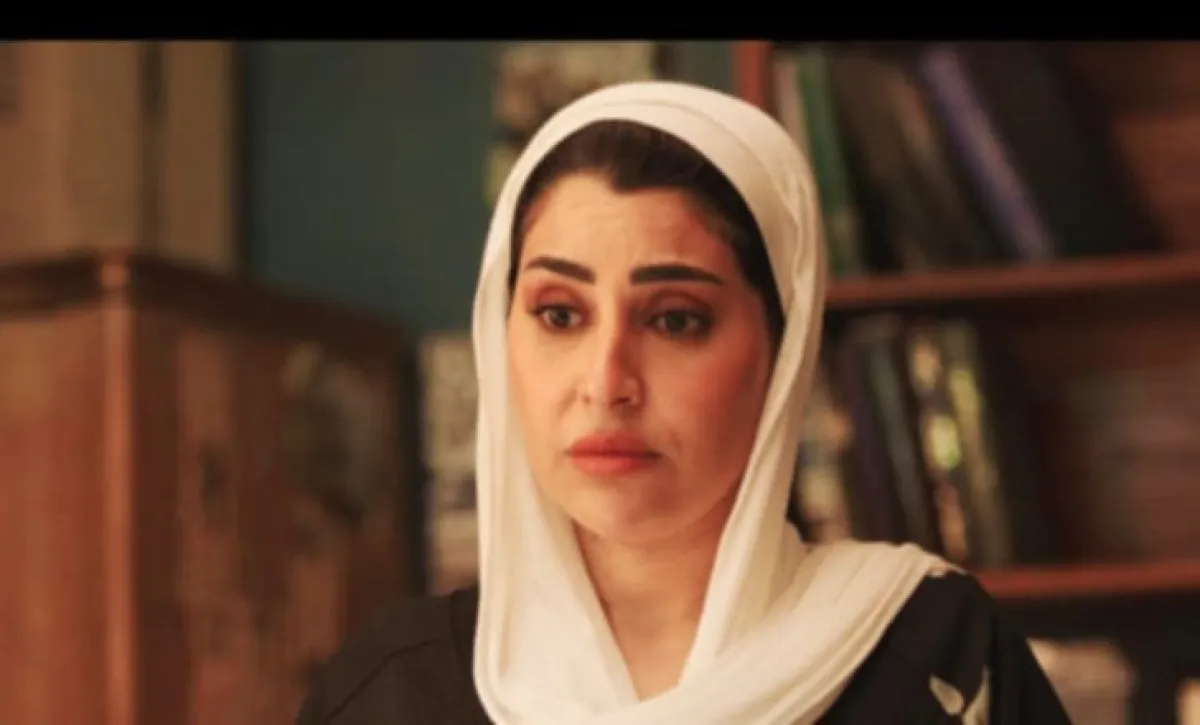 أيتن عامر من كواليس مسلسل وش سعد -الصورة من المركز الإعلامي للشركة المنتجة