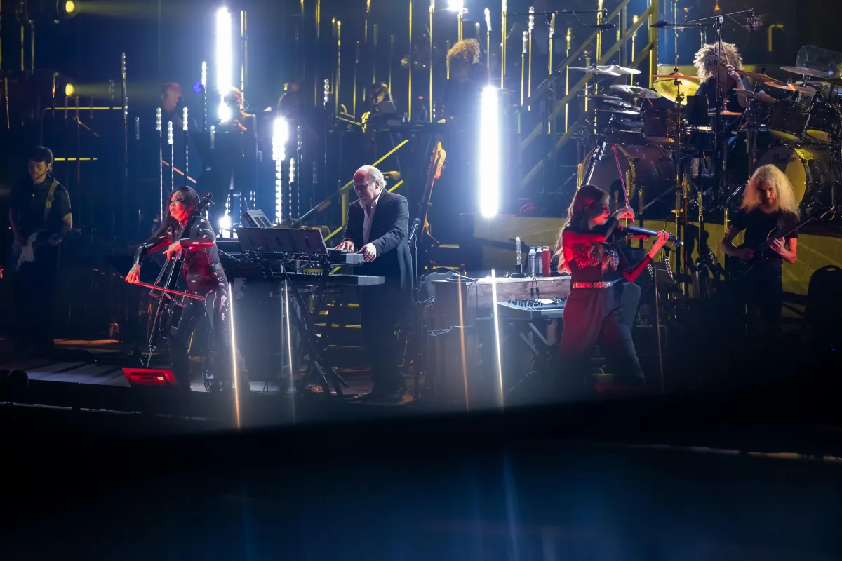 ليلة موسيقية استثنائية للموسيقار العالمي هانز زيمر Hans Zimmer على مسرح محمد ‏عبده  أرينا -الصورة من هيئة الترفيه السعودية