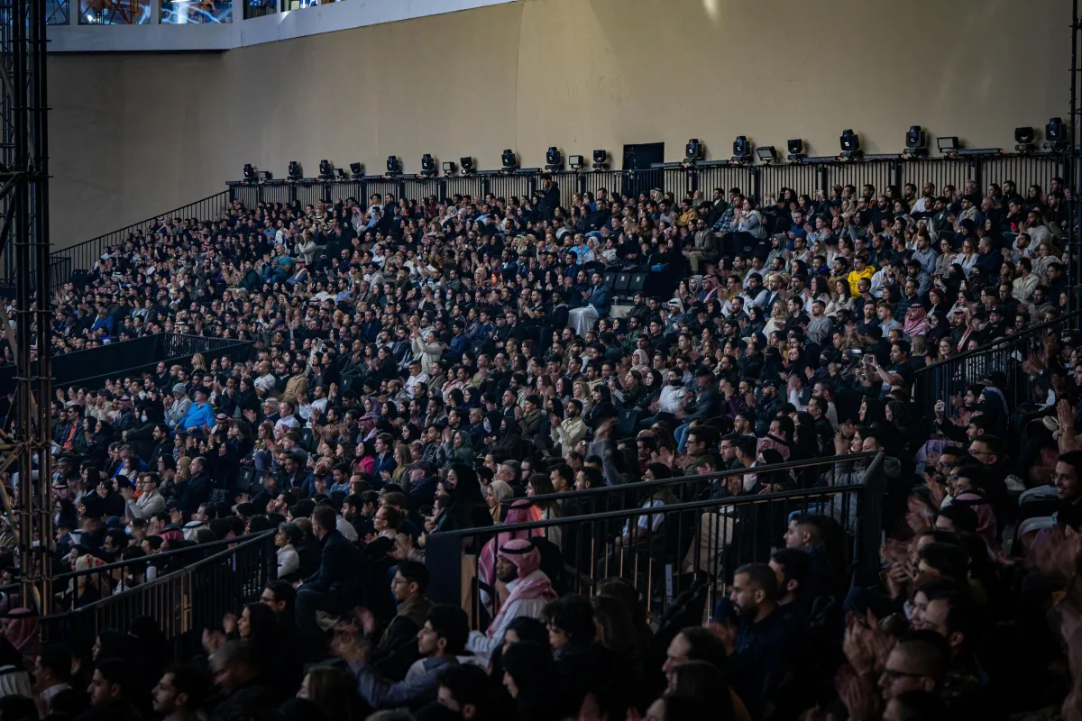 ليلة موسيقية استثنائية للموسيقار العالمي هانز زيمر Hans Zimmer على مسرح محمد ‏عبده أرينا -الصورة من هيئة الترفيه السعودية