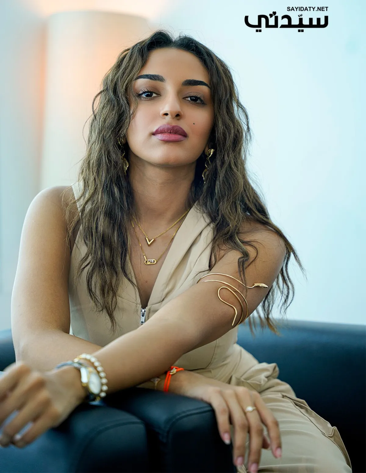 هيلدا ياسين- الصورة خاصة بسيدتي من تصوير عادل الشاهد 