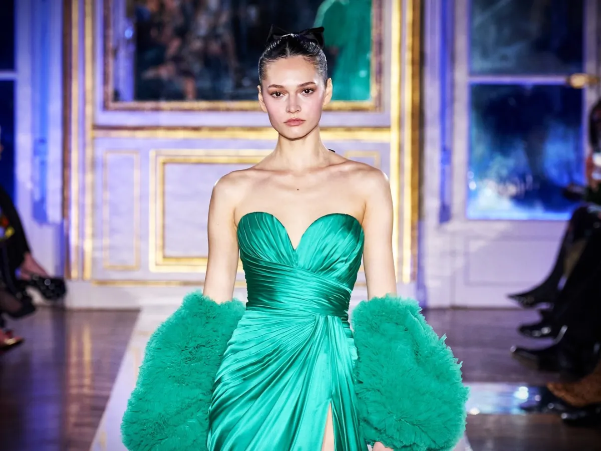  من مجموعة زهير مراد الراقية لربيع وصيف 2025- الصورة من Launchmetrics/Spotlight ©