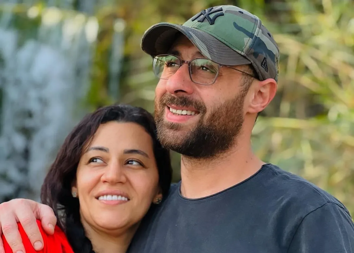 بتول عرفة وهاني - الصورة من حساب بتول عرفة على انستغرام