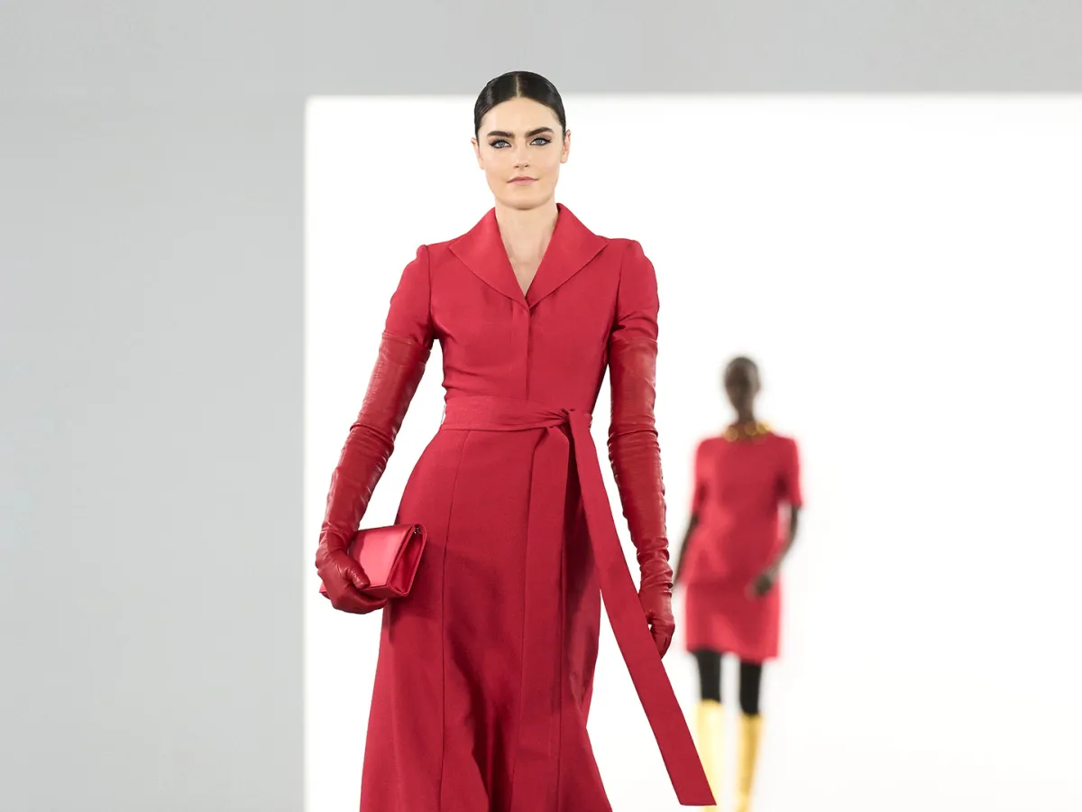 فستان من بادجلي ميشكا Badgley Mischka - الصورة من Launchmetrics/Spotlight