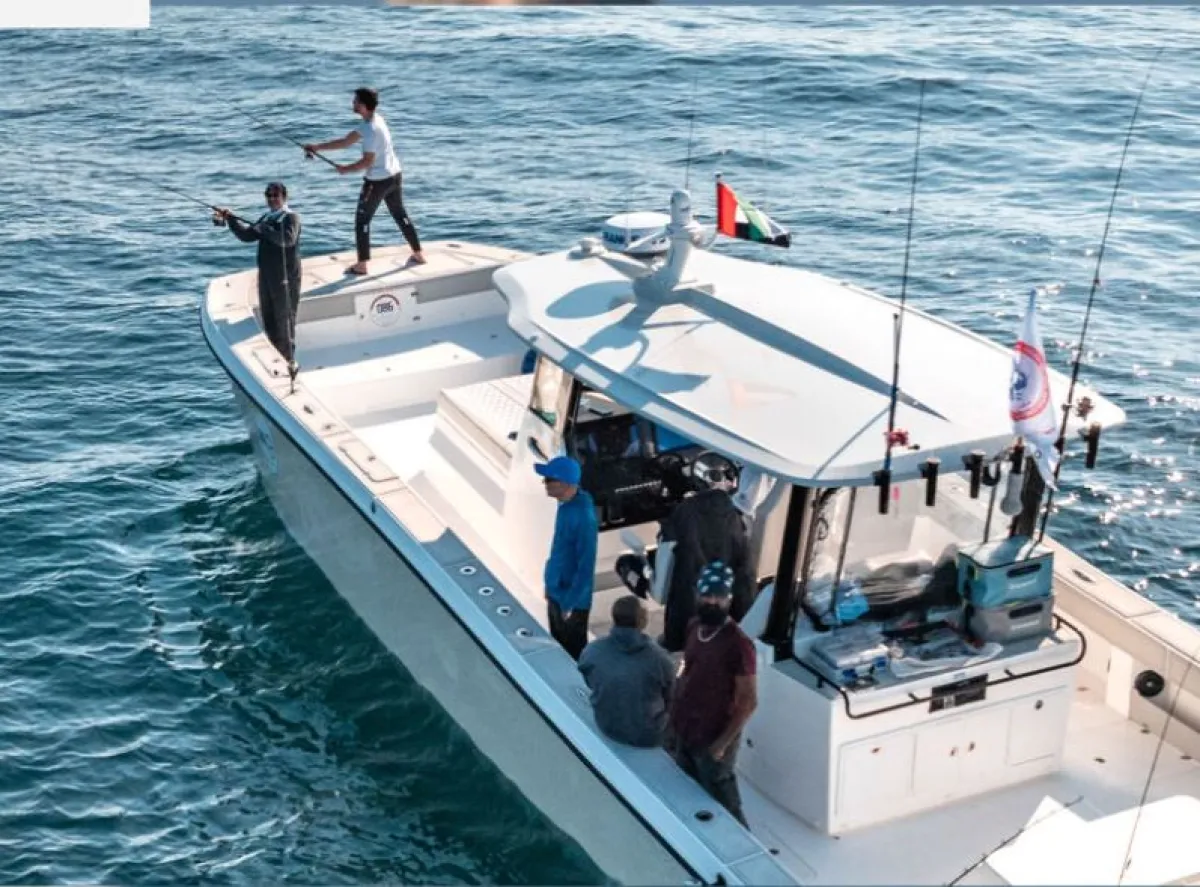 إسهامات بطولة الظفرة الكبرى لصيد الكنعد 2025 في إحياء التراث البحري لدولة الإمارات - الصورة من مكتب أبوظبي الإعلامي