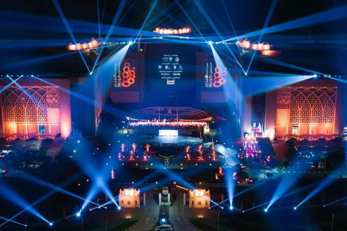 فعاليات مهرجان أضواء الشارقة 2025 - الصورة من وام	