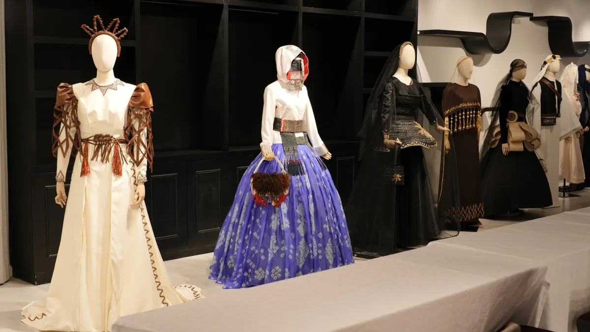 تصاميم متقنة تنافست ضمن  المسابقة - الصورة من هيئة الأزياء