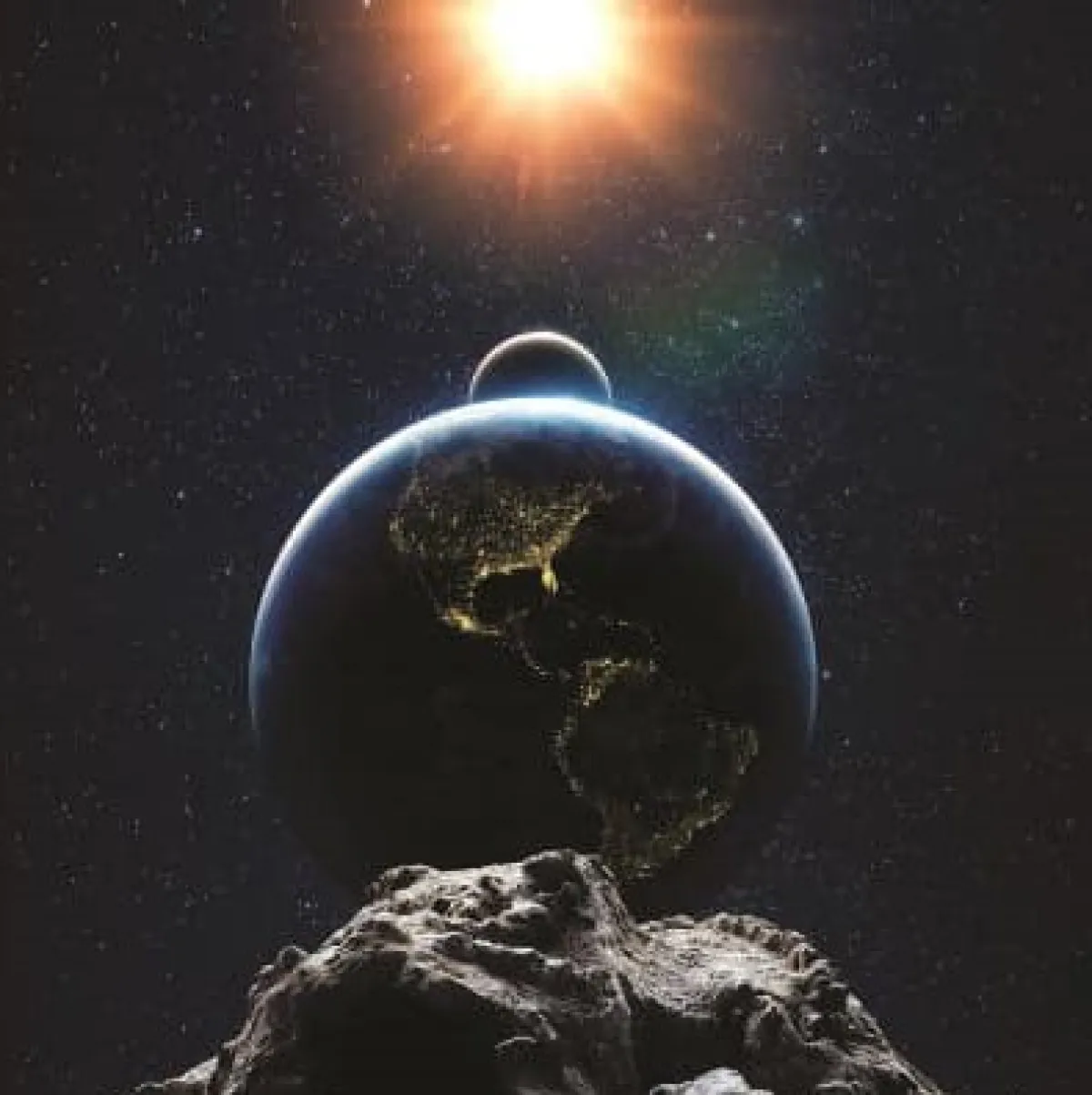 تحذير من ناسا: كويكب يصطدم بالأرض في 2032 - الصورة من حساب فلكية جدة على فيسبوك