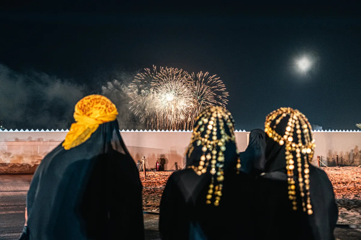 احتفالات وفعاليات يوم التأسيس من جدة العام الماضي - الصورة من حساب يوم التأسيس على إكس