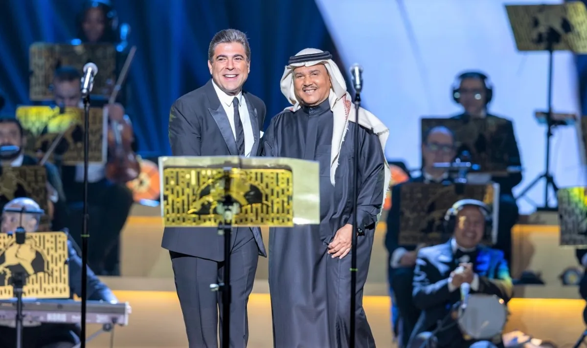 محمد عبده ووائل كفوري- الصورة من حساب روتانا لايف على الانستغرام