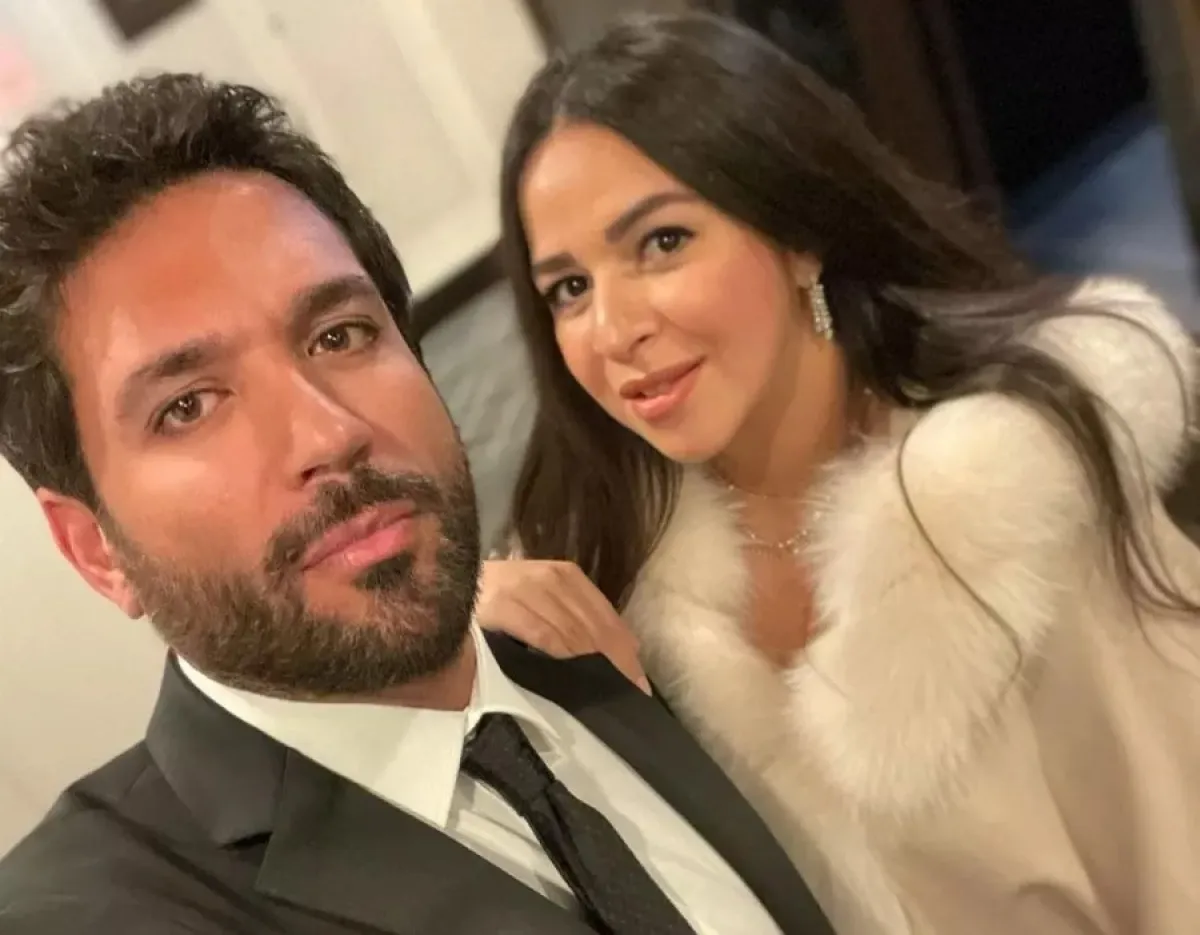 إيمي سمير غانم وزوجها حسن الرداد - الصورة من حسابها على إنستغرام