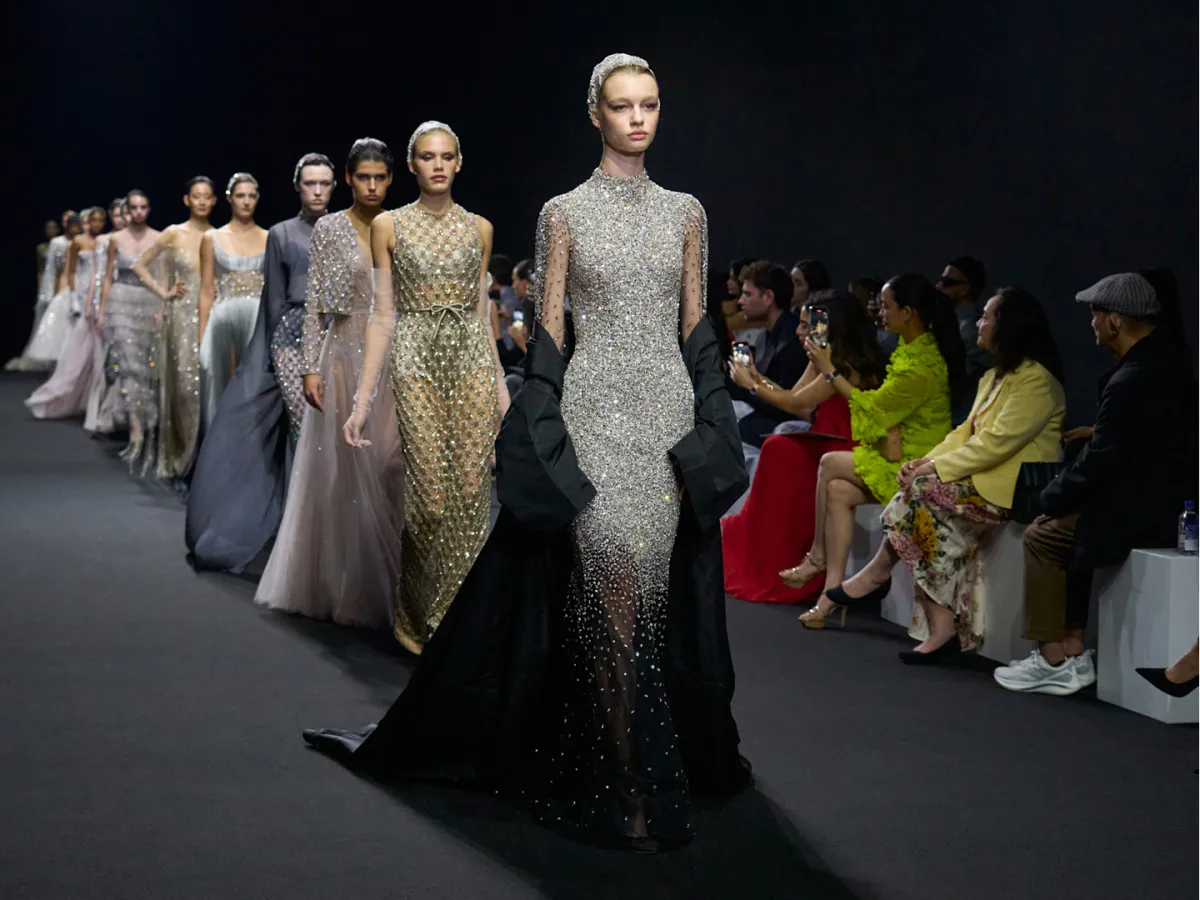 فستان من باولو سيباستيان Paolo Sebastian - الصورة من Launchmetrics/Spotlight ©