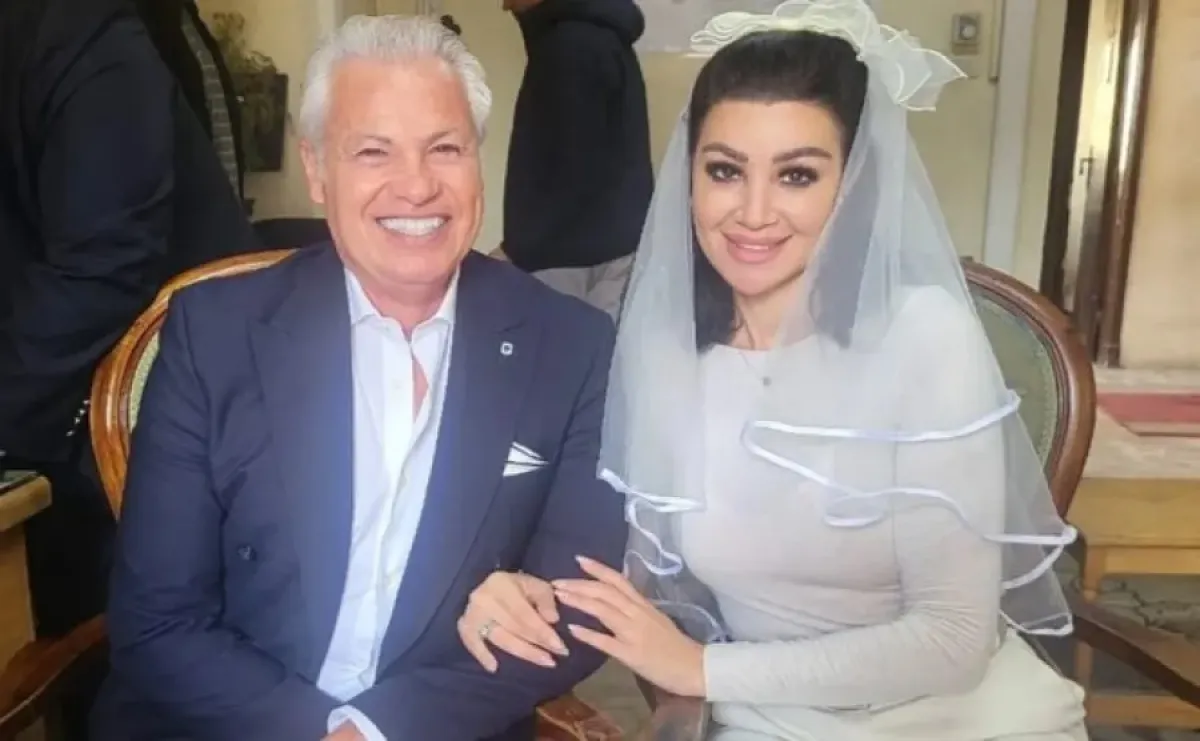 أروى جودة برفقة زوجها- الصورة من حسابها الخاص بإنستغرام