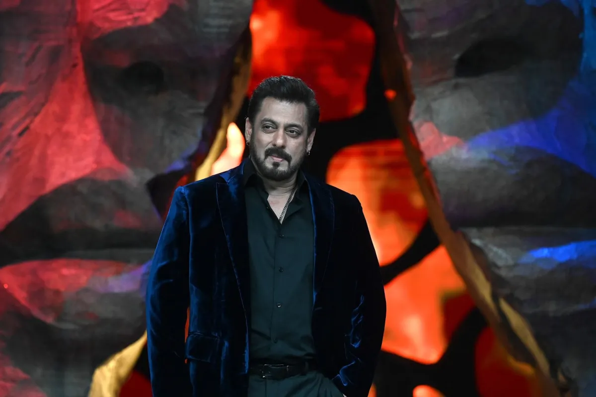 سلمان خان في مومباي (Salman Khan in Mumbai). مصدر الصورة: SUJIT JAISWAL / AFP