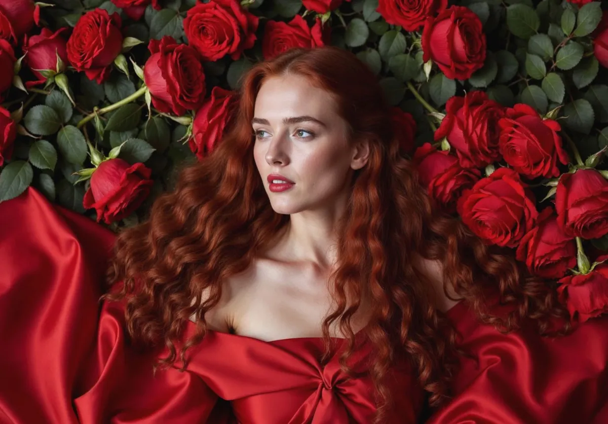 العناية بالشعر قبل يوم الحب