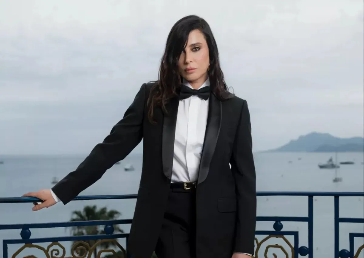 نادين لبكي في مهرجان كان السينمائي 2024- الصورة من العلاقات العامة لدار سيلين Celine