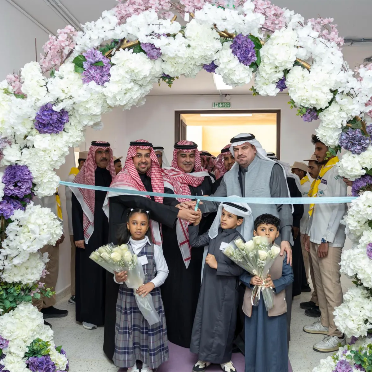 تشجير مدرستين في حي العزيزية في تعليم الرياض بالشراكة مع الرياض الخضراء