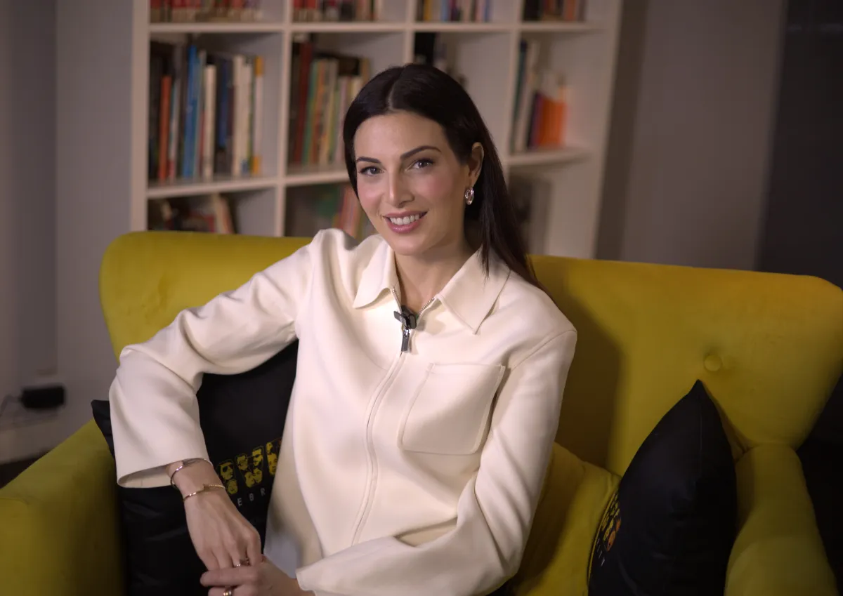 رزان جمّال- صورة خاصة لسيدتي من تصوير منى مجدي