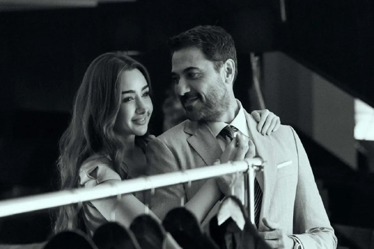 أحمد عز وهنا الزاهد - الصورة من صفحة المستشار تركي ال الشيخ على فيسبوك