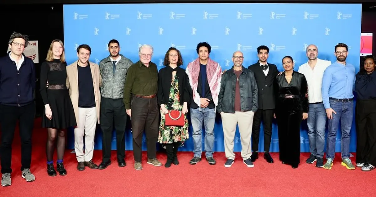 العرض الخاص لفيلم المستعمرة بحضور حسين فهمي - الصورة من المكتب الإعلامي للشركة المنتجة