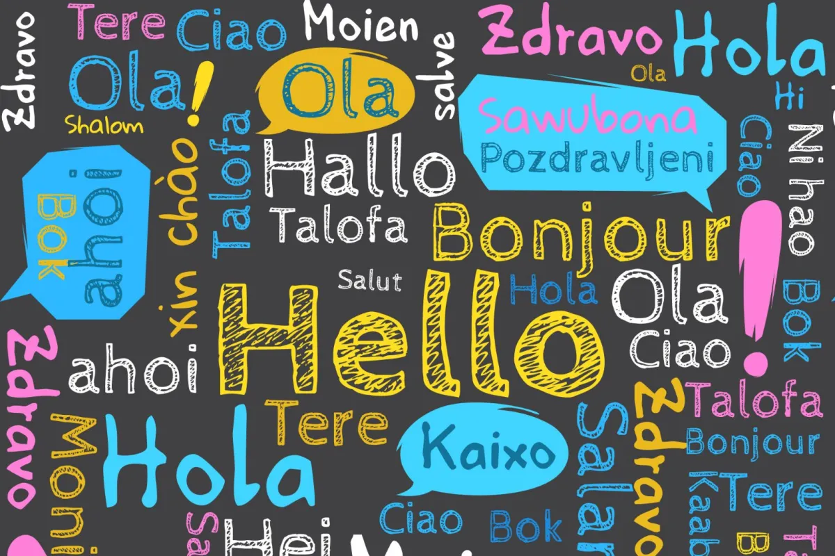 بوستر يبرز التنوع بين لغات العالم