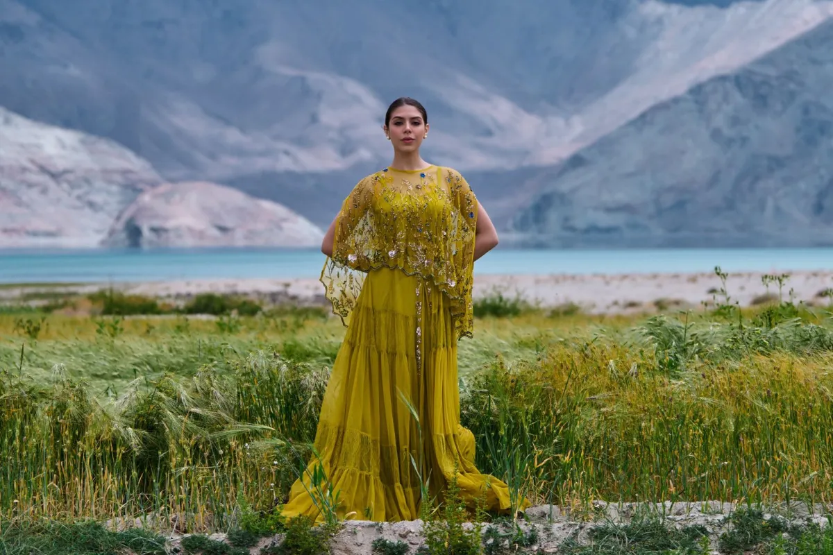 تصميم من أزياء شالكي- الصورة من المصمم