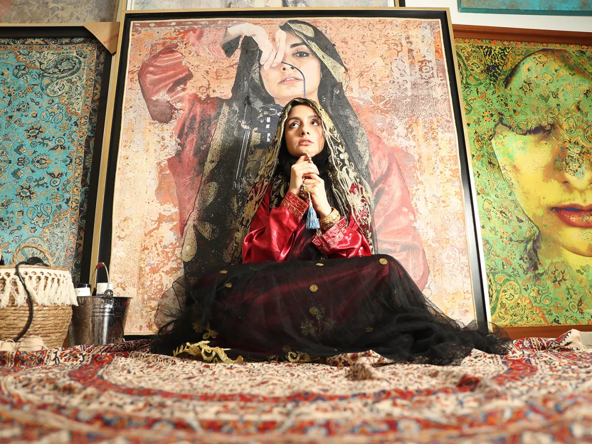 التشكيلية السعودية فاطمة النمر