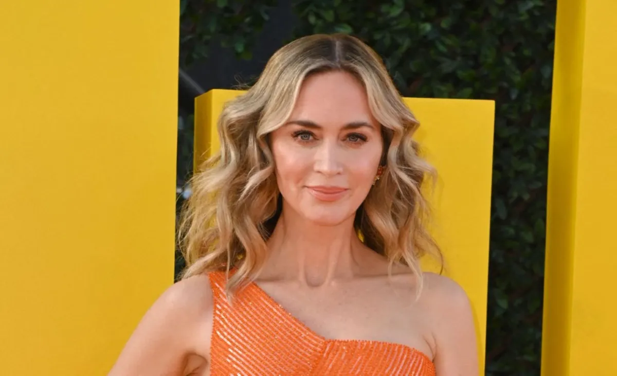 إيميلي بلانت في مسرح دولبي في هوليوود، كاليفورنيا (Emily Blunt at Dolby Theatre in Hollywood, California). مصدر الصورة: Jon Kopaloff/Getty Images/AFP
