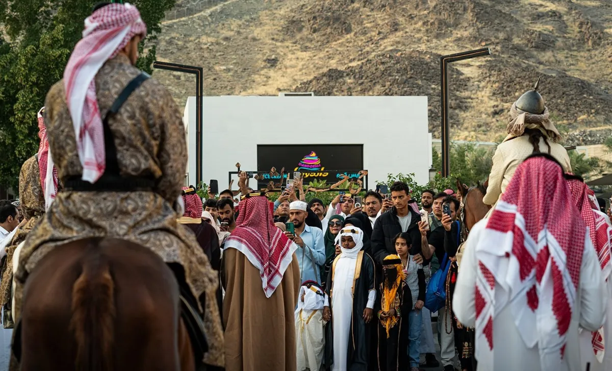 حي حراء الثقافي يطلق فعالية صناع المجد في ليالي التأسيس - الصورة من حساب حي حراء الثقافي على إكس