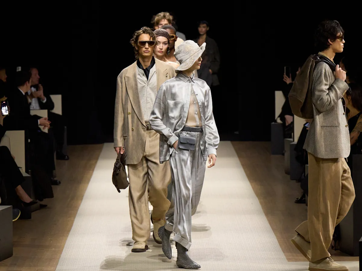 من عرض جورجيو أرماني Giorgio Armani - الصورة من Launchmetrics/Spotlight ©