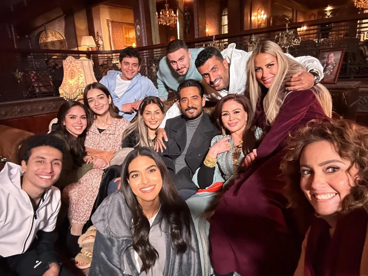 فريق عمل سيد الناس - الصورة من حساب عمرو سعد على انستغرام