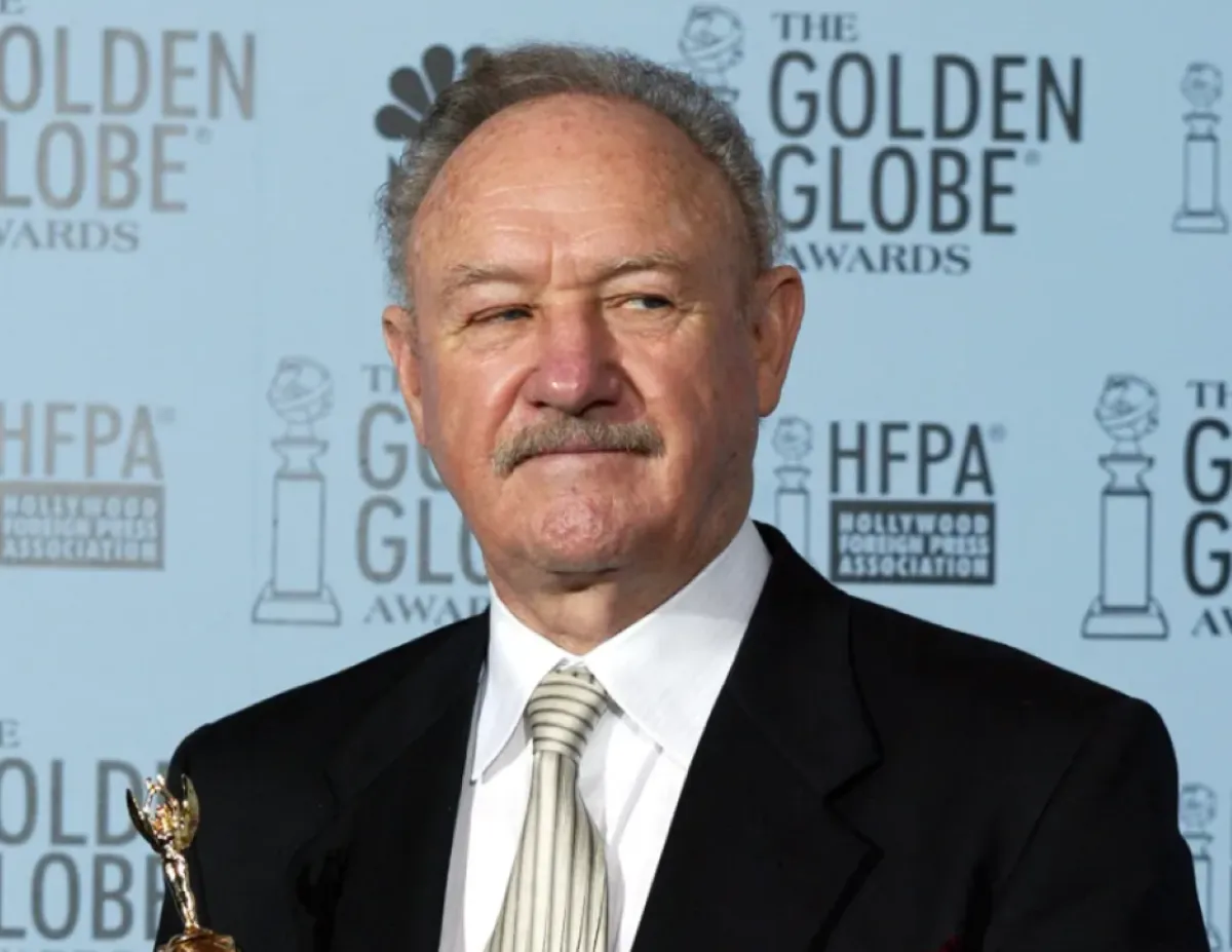 جين هاكمان في غولدن غلوب 2003 ( Gene Hackman at Golden Globe Awards). مصدر الصورة: HECTOR MATA / AFP