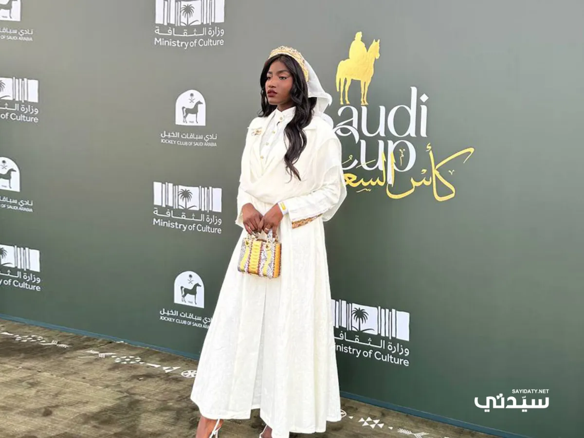 المدونة عبير سندر في كأس السعودية 2024- تصوير خاص سيدتي 