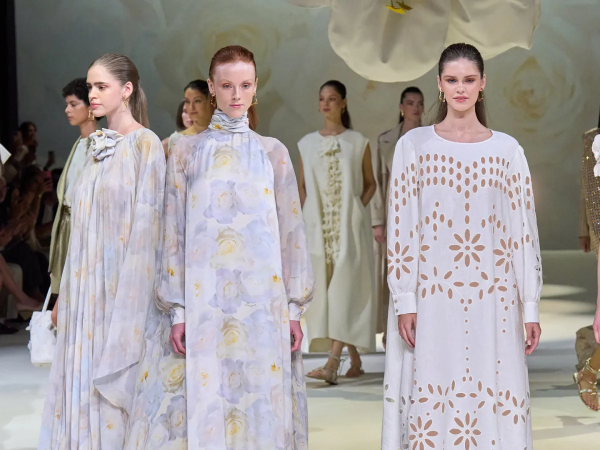 لورا بياجيوتي Laura Biagiotti ربيع وصيف 2025 - الصورة من © Launchmetrics/Spotlight