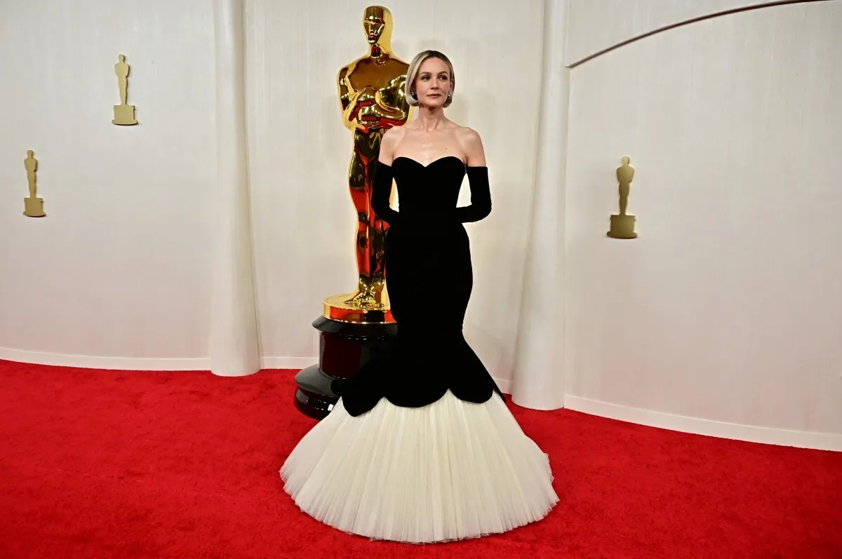 كاري موليغان Carey Mulligan في حفل الأوسكار 96 (مصدر الصورة: Frederic J. Brown / AFP)