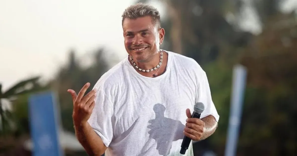 عمرو دياب- الصورة عبر حسابه بإنستغرام